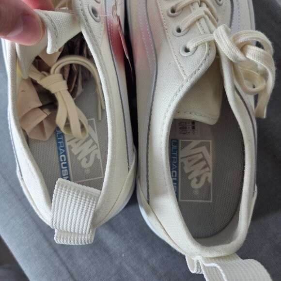 Men's - NWT Vans - Sentry Old Skool WC Heavy Canvas Sneakers Marshmallow Size 10 - Picture 9 of 10